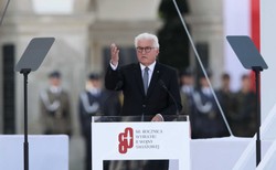 Prezydent Niemiec przeciw debacie o reparacjach dla Polski. "Trzeba patrzeć w przyszłość"