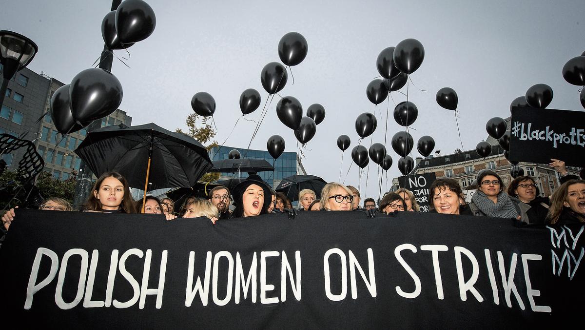 Polish Women on Strike