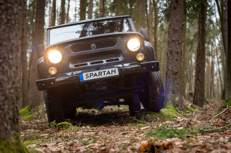 MW Spartan – UAZ z elektrycznym napędem