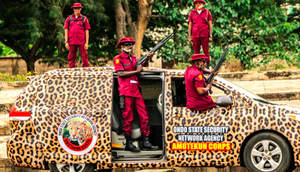 Amotekun corps members (The Africa Report)