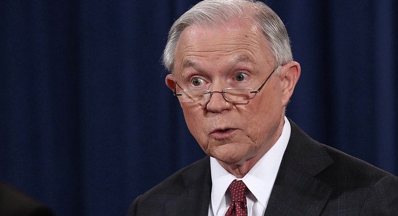 Attorney General Jeff Sessions.