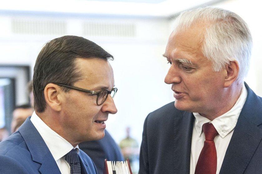 Mateusz Morawiecki i Jarosław Gowin