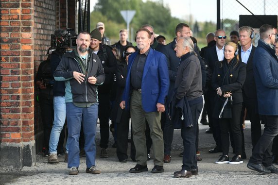 Arnold Schwarzenegger odwiedził Muzeum Auschwitz-Birkenau