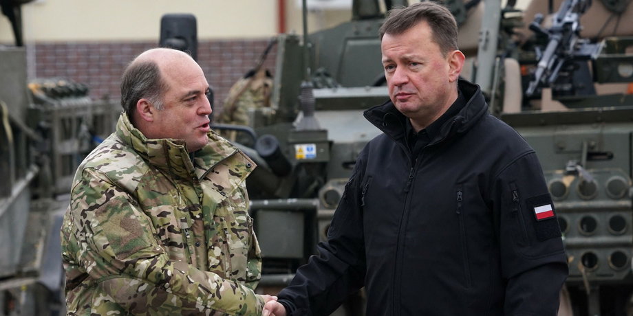 Zapowiedź wysłania żołnierzy Ben Wallace złożył podczas czwartkowej wizyty w Polsce.