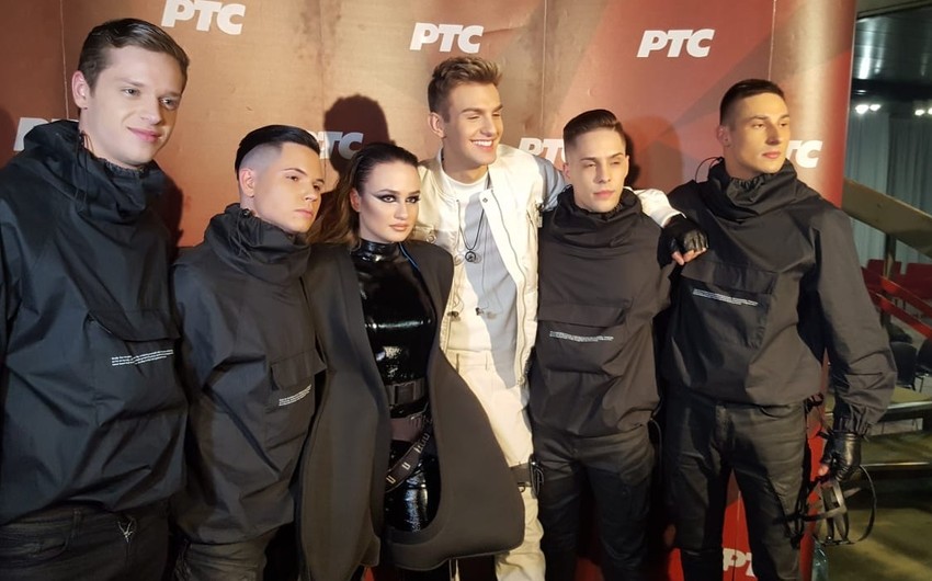 Andrija Jo sa ekipom na Beoviziji