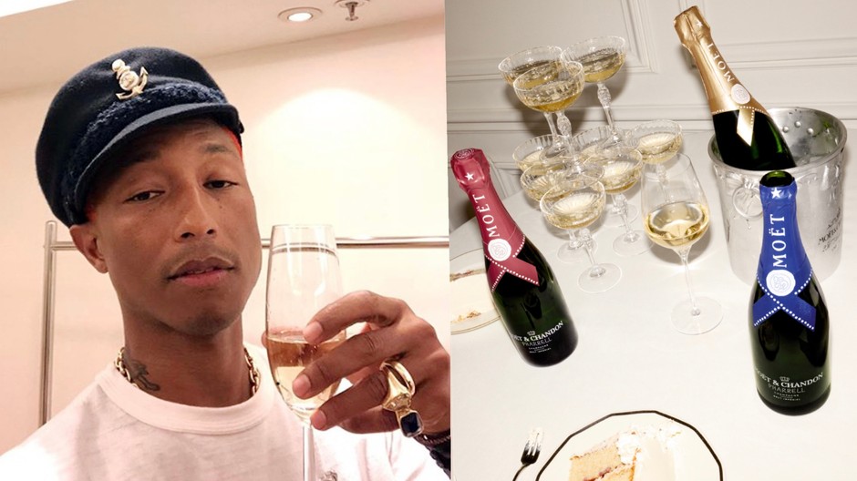 Pharrell x Moet