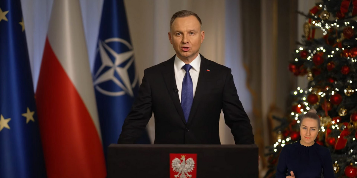 Andrzej Duda o wojnie w Ukrainie i bezpieczeństwie Polski. Te słowa mogą niepokoić.