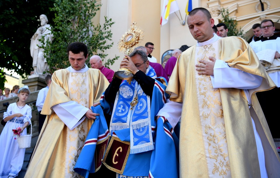 Przemyśl. Uroczystości Bożego Ciała