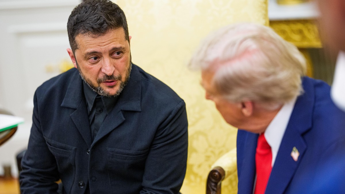 Volodimir Zelenski i Donald Tramp