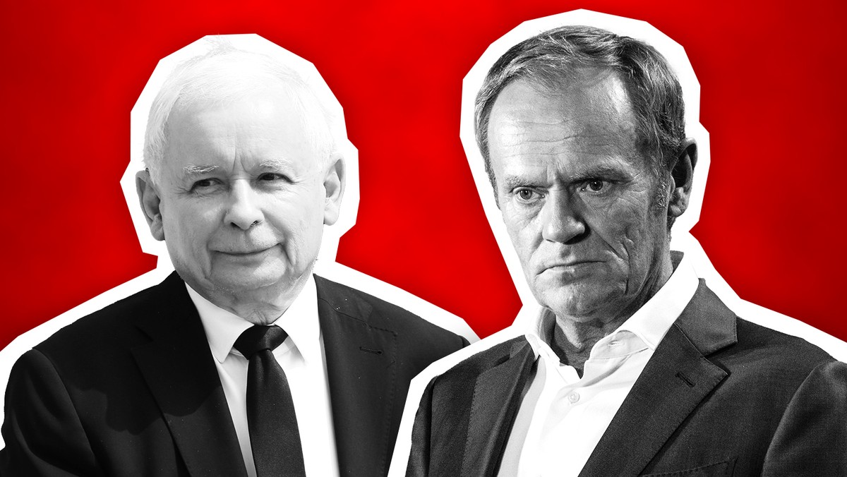 Jarosław Kaczyński i Donald Tusk