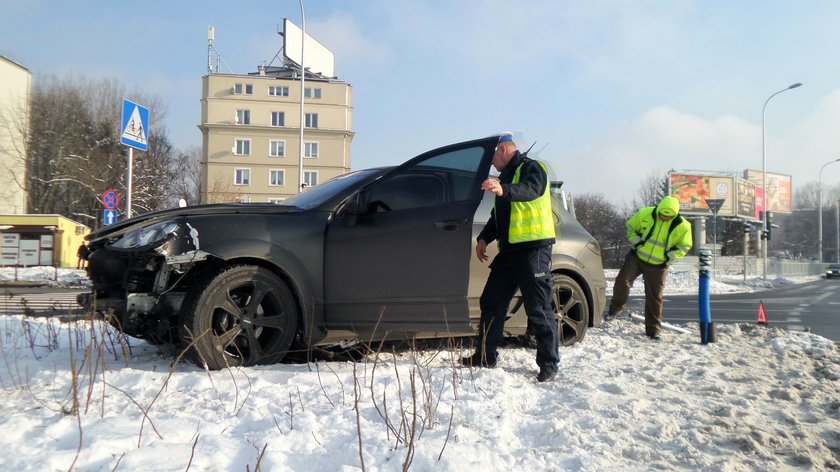 Marina Łuczenko rozbiła ukochane Porsche Cayenne Wojciecha Szczęsnego