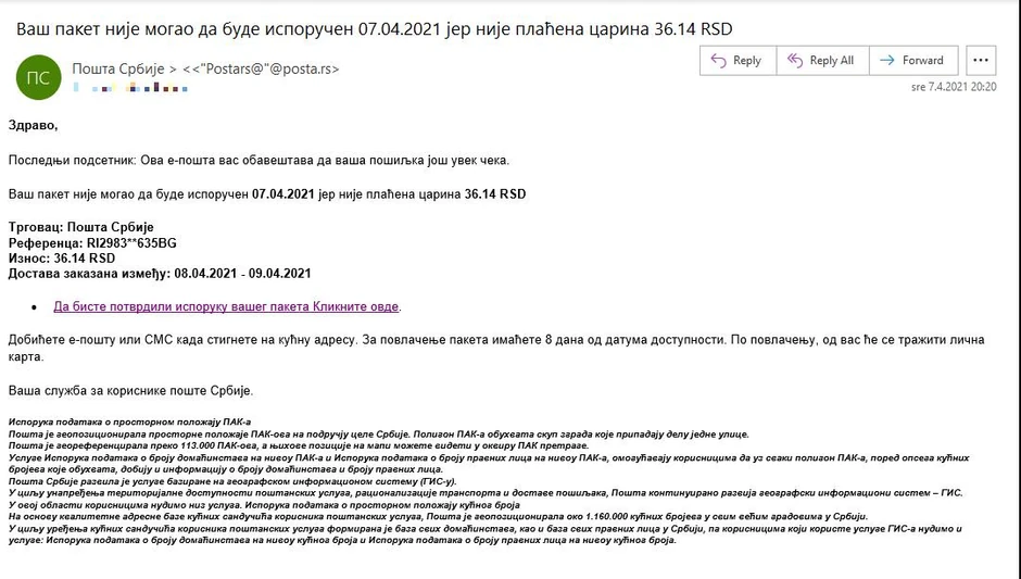 Nova internet prevara u Srbiji