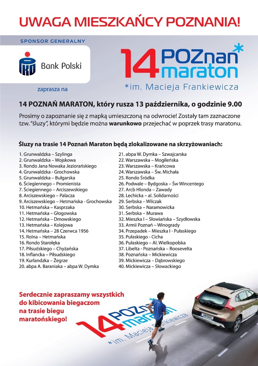 W niedzielę ruszy maraton