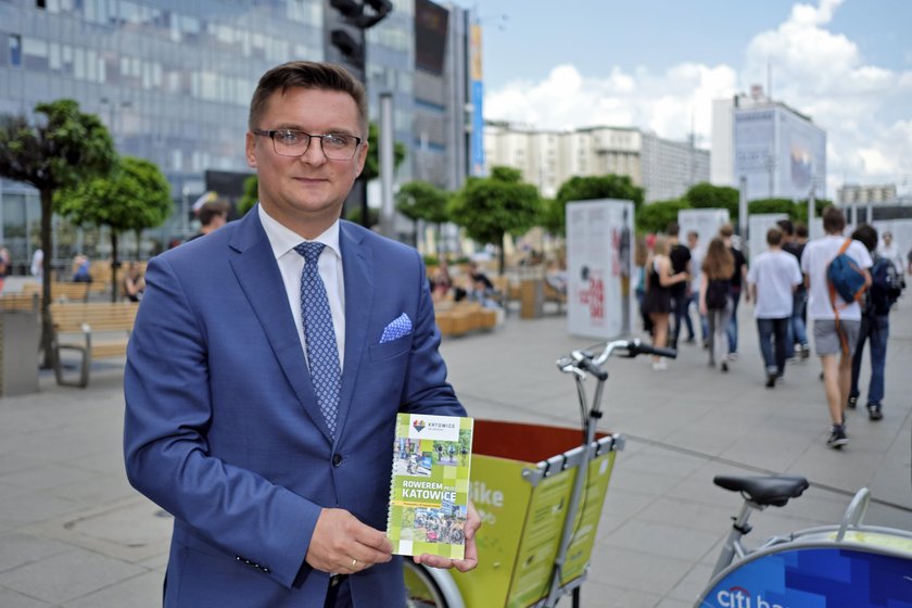 Katowice. Nowe stacje rowerowe i przewodnik rowerowy po Katowicach