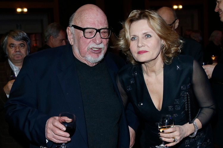 Jerzy Hoffman i Grażyna Szapołowska na Gali Nagród Stowarzyszenia Filmowców Polskich 2013