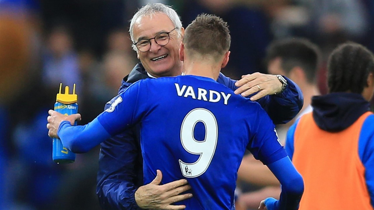 Menedżer nowych mistrzów Anglii ekipy Leicester City, Claudio Ranieri pochwalił napastnika Jamie'ego Vardy'ego i nazwał go "inspiracją".