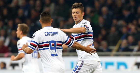 Dawid Kownacki strzelił gola w meczu Sampdoria - Benevento ...