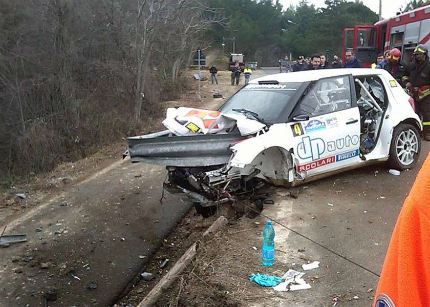 Kubica bał się o rękę