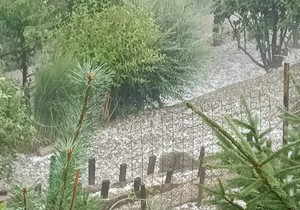 Nevreme i grad u Sloveniji