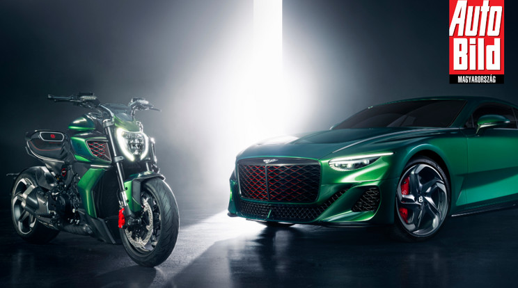 A Ducati és a Bentley összefogak és egy csodás motort gyártanak a rajongóknak / Fotó: Auto Bild