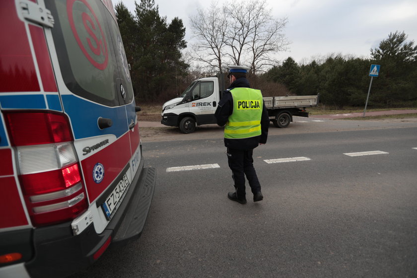 Horror na drodze. Dziecko wbiegło pod ciężarówkę