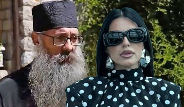 Seka Aleksić i otac Stefan Rajčić