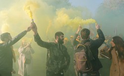 Demonstracje w Tbilisi. Policja użyła gazu i armatek wodnych. ZDJĘCIA