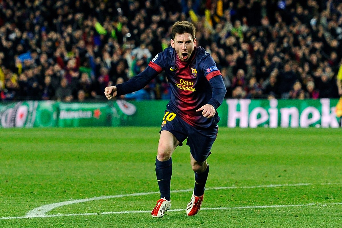 Lionel Messi zmierzył się z bramkarzem robotem. WIDEO