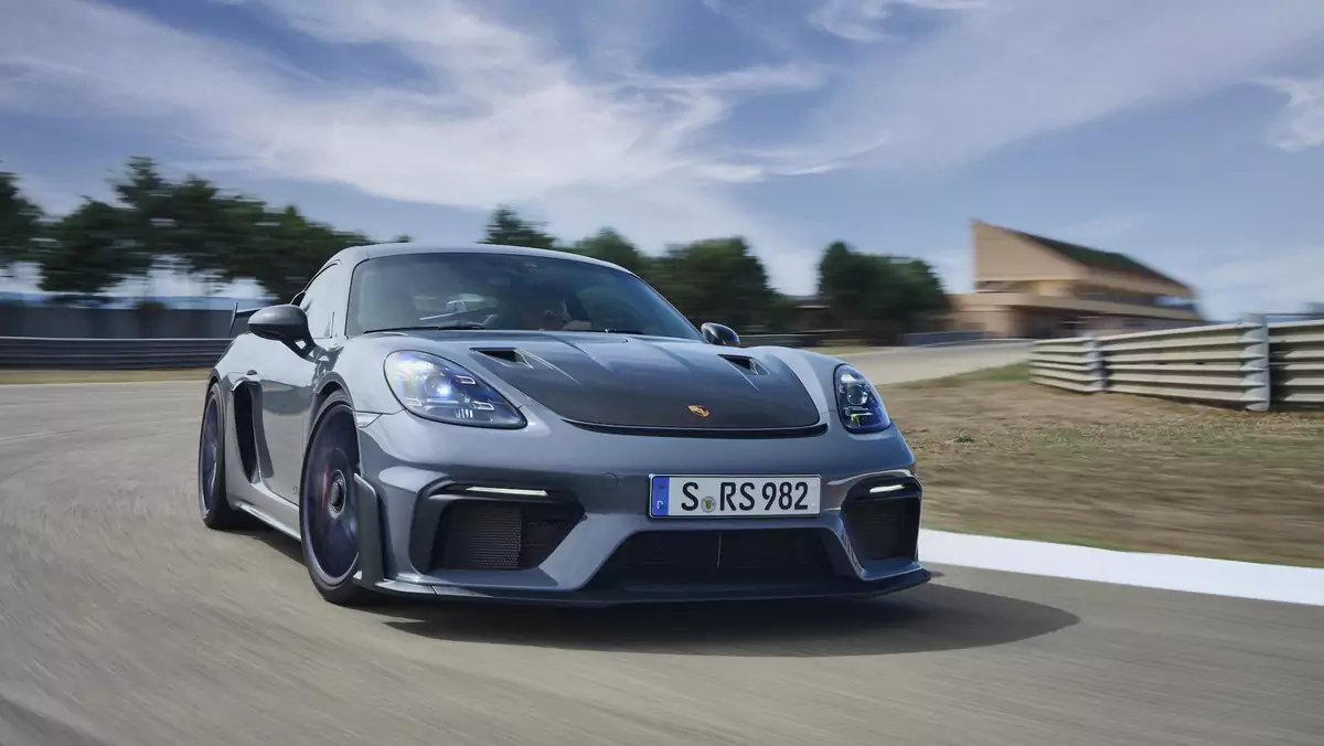 Porsche 718 Cayman GT4 RS wszystko na maksa