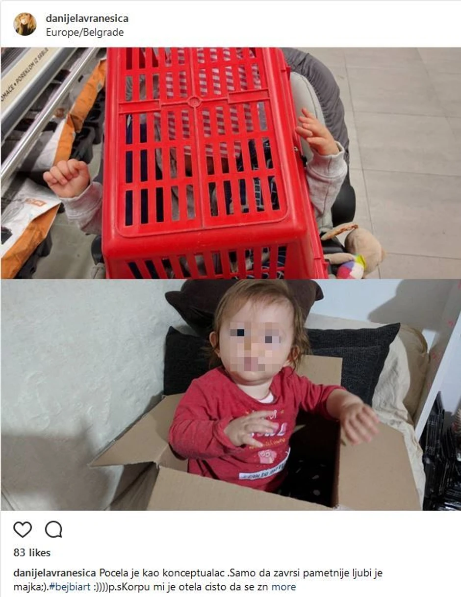 Konceptualna umetnost njene ćerke Eme