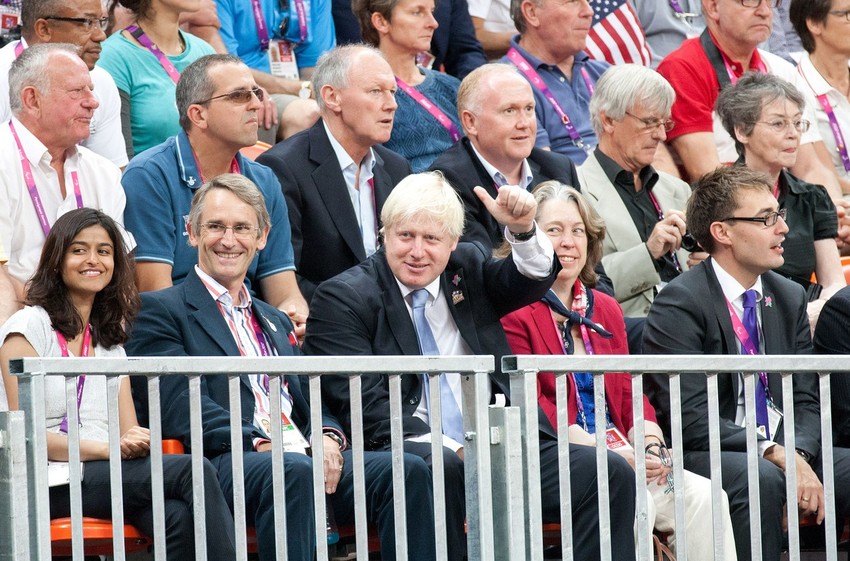 Džonson na Paraolimpijadi u Londonu 2012.