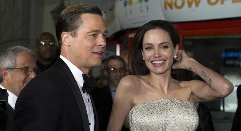 Angelina Jolie and Brad Pitt