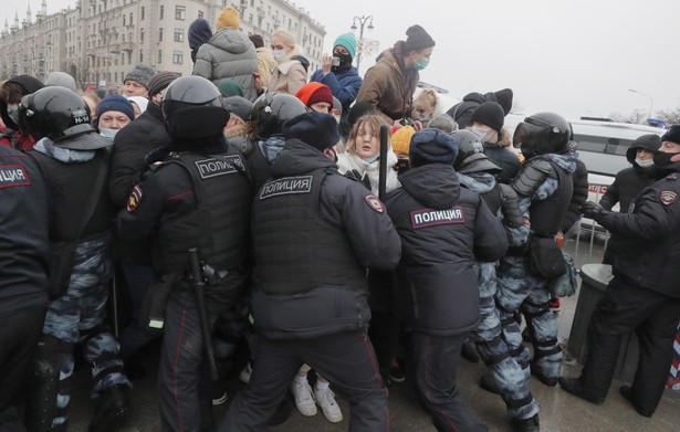 Od upadku Związku Radzieckiego nie było w Rosji manifestacji, po której tak wielu ludzi trafiło na komisariaty.