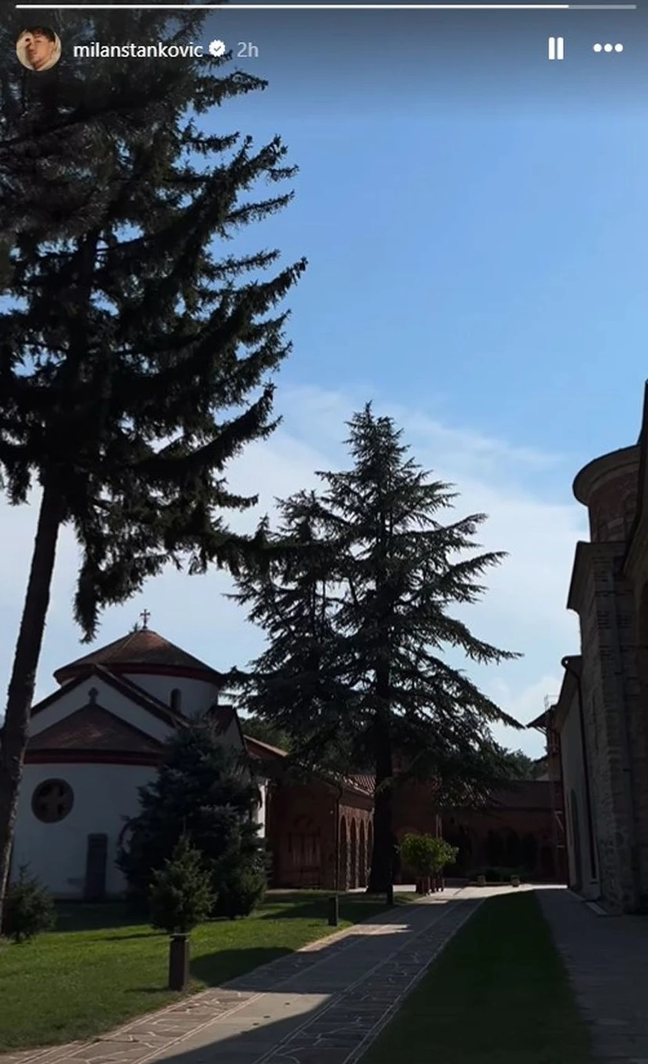 Milan Stanković objava