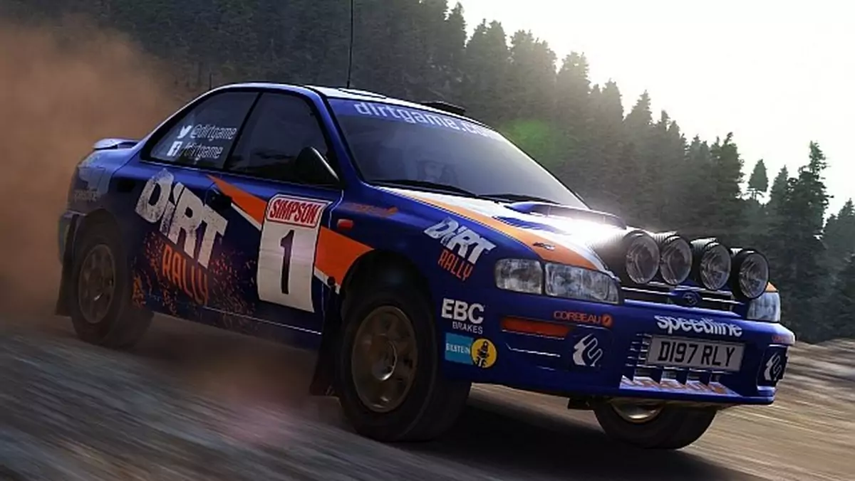 Kultowe rajdówki w nowej aktualizacji DiRT Rally