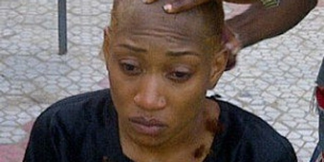 Shaving the hair of an Igbo widow
