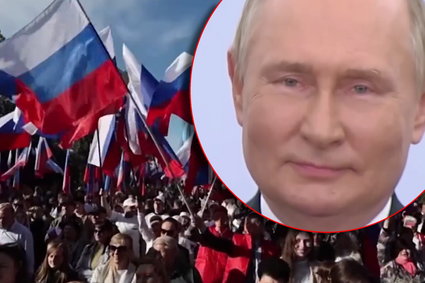 Putin: mieszkańcy tych ziem są obywatelami rosyjskimi "na zawsze" [WIDEO]
