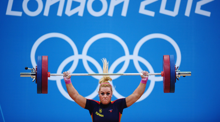 A spanyol Lidia Valentín a 2012-es londoni olimpián negyedikként végzett, de kiderült, az előtte végző versenyzők doppingoltak, így aranyérmes lett /Fotó: Getty Images