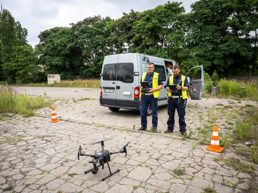 Policyjny dron dojrzy każdego pirata