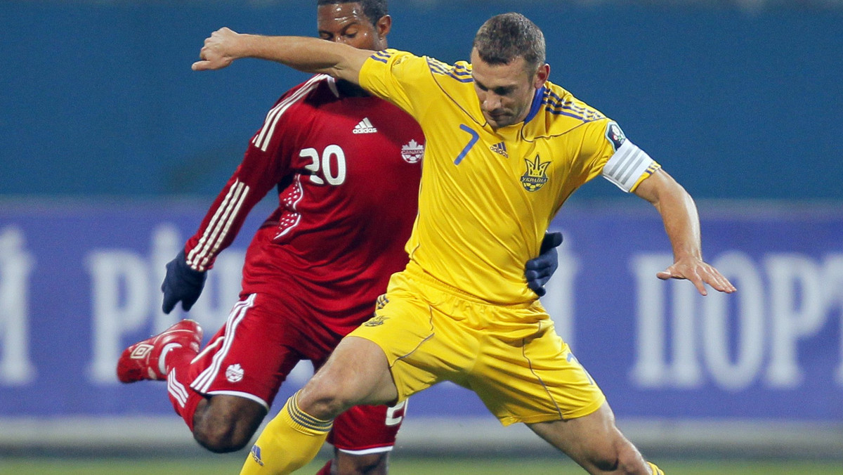 Ukraina, która wspólnie z Polską będzie gościć najlepszych piłkarzy Europy w 2012 roku, niespodziewanie zremisowała z Kanadą 2:2 (0:2) w meczu towarzyskim.