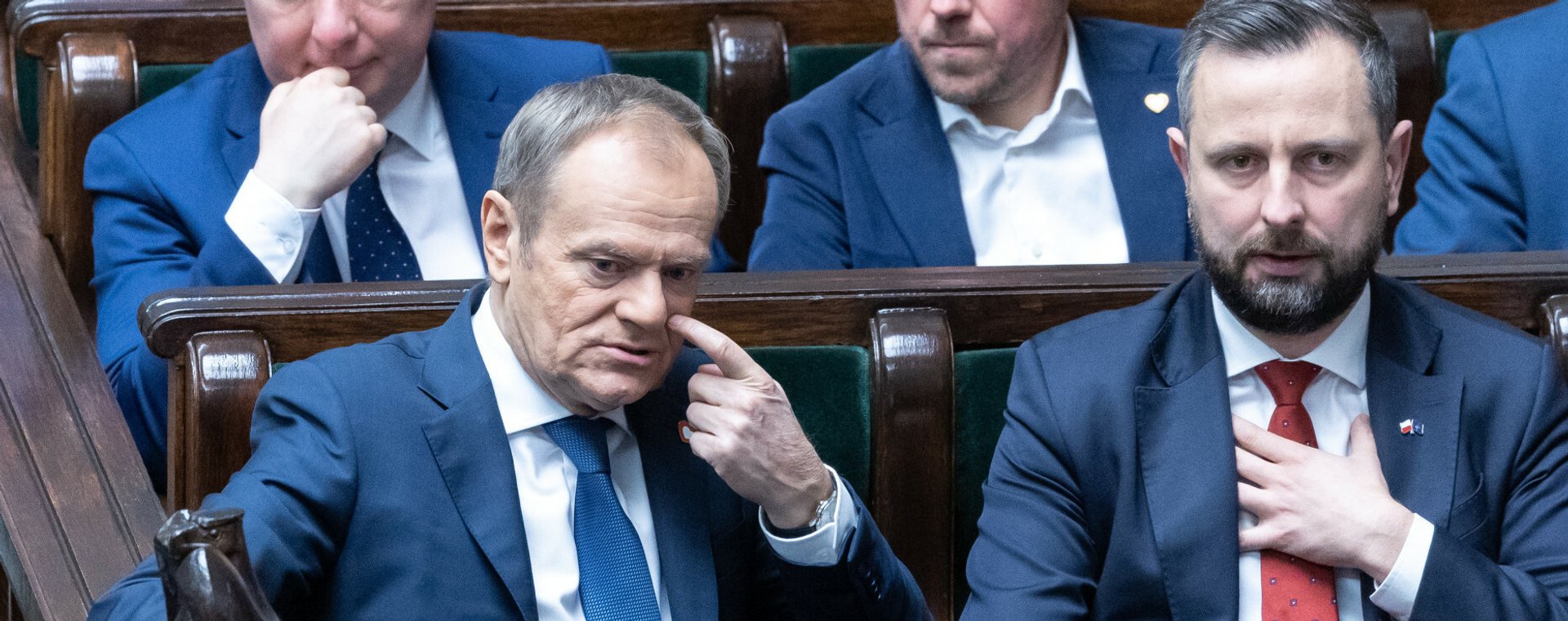 Wakacje składkowe to pomysł Koalicji Obywatelskiej i Trzeciej Drogi. Na zdjęciu Donald Tusk i Władysław Kosiniak-Kamysz