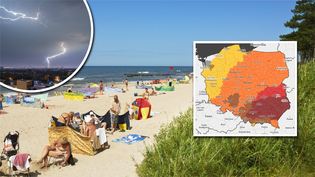 Sobota pod znakiem upałów, ale pogoda zrobi się niebezpieczna. Alerty IMGW dla całej Polski