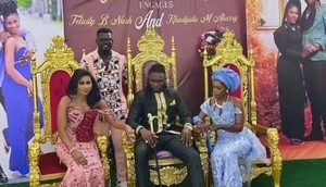 Ghanaian man married two women on the same day at the same ceremony