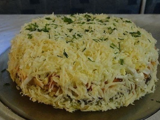 Zaboravite na mimozu i rusku, Bonaparta salata je najbolja salata za slave i praznike