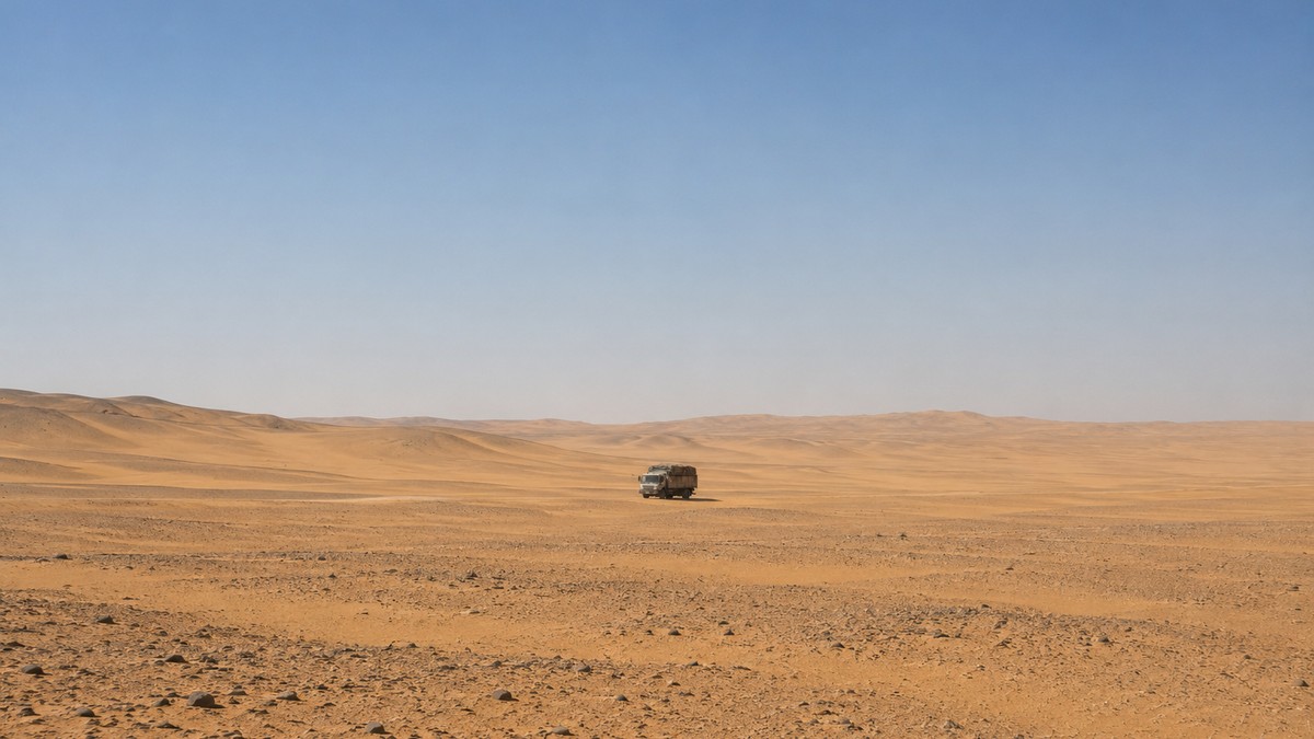 Sahara, ilustracija