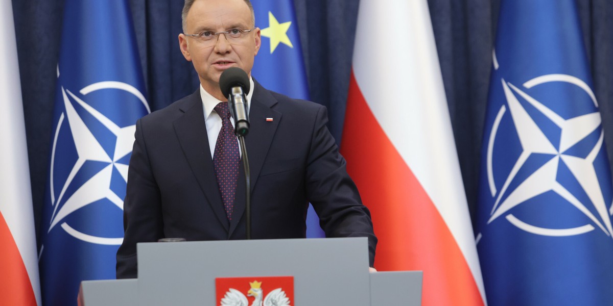 Prezydent Andrzej DUda