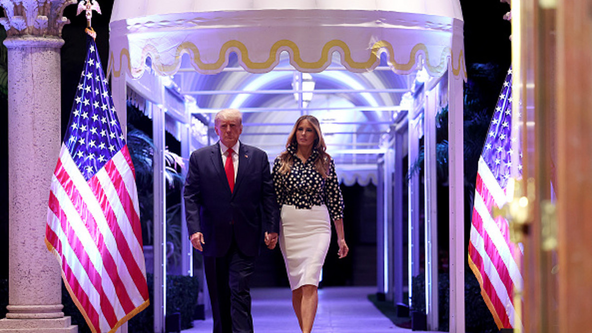 Melania Trump nie przyleciała z mężem do Nowego Yorku. Została w SPA