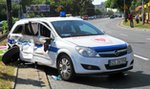 Ambulans zderzył się z tramwajem. Ranna pacjentka