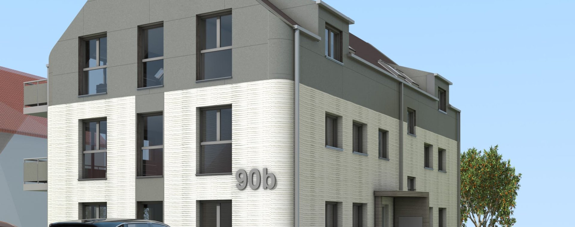 Peri 3D Construction drukuje teraz elementy niedrogich budynków mieszkalnych w Niemczech.