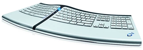 Niebawem na rynku pojawi się klawiatura SmartFish ErgoMotion. Odległość pomiędzy dwoma blokami klawiszy jest zmieniana automatycznie co pewien czas, co ma różnicować obciążenie stawów i mięśni rąk